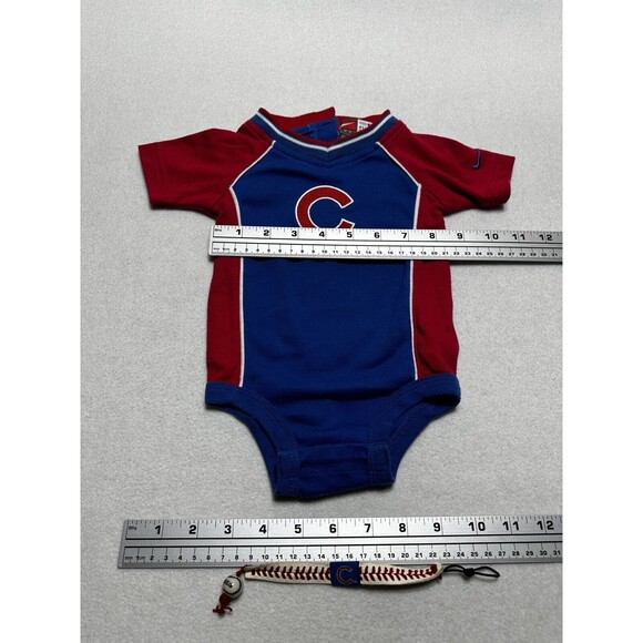 Chicago Cubs Nike Team Infant One-piece Unisex 3/6 Months Plus Bracelet - Picture 9 of 10
